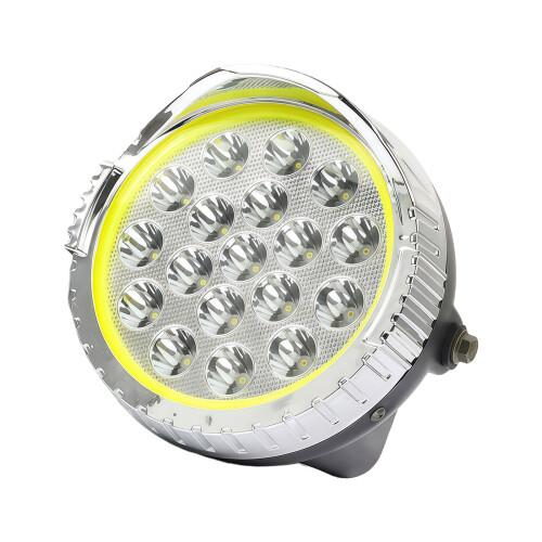 Round LED Headlight Front Lamp for Motorcycle and Tricycle Front Lamp Service Plating