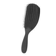 Curly Hair Brush Detangling Hair Brush Massage Hair Comb Hollow Out Hair Brush Black big