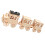 Electric Wooden Train Model Craft Assembly Set for Student Handcraft Activity 1