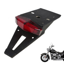 Motorcycle Enduro Dirt Bike Fender LED Stop Rear Tail Light Lamp Universal Red