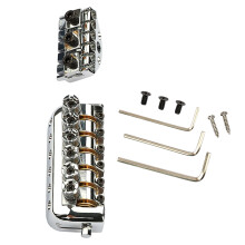 Guitar Fixed Bridge Guitar Bridge Zinc Alloy Texture Suitable for Guitar