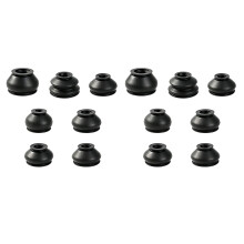 Tie Rod End Boots Repair Shop Dust Boot Kit, 14 Piece 7 Size Rubber Cover 7 kinds x two