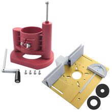 Router Lift Router Table Lift System Router Plate Insert for Quick 60 aluminum alloy ba