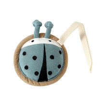 Mobile Rattle Handbell Baby Soothing Toy Teething Doll NurseryRoom HangingDecor Dark Khaki