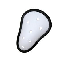 Protective Cup Insert for Roller Hockey, Sparring, and Contact Use White jc2 model S