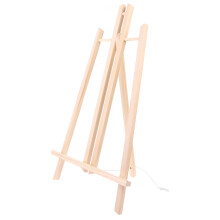 Wooden Tripod Easel Desk Display Stand Collapsible for Artworks Photos Paintings 50cm