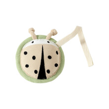 Baby Teething Toy Cartoon Animal Rattle Soothing Handbell Toddlers Crib Mobile Mint Green