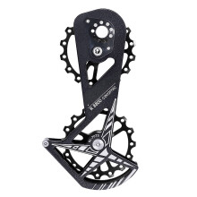 Low Frictions Bike Rear Derailleur Pulley with Ceramic Bearing for Climbing R8800 Black