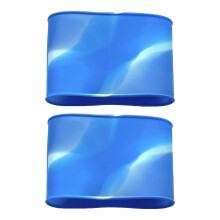1 Pair Shin Pad Holder Silicone Ankle Guard Soccer Shin Guard Straps for Sports B L