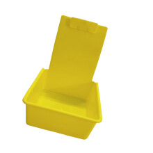 Dental Storage Case With Color Coding Dental Working Lab Pan Model Management Yellow