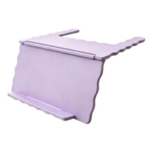 Mahjong Tile Holder Rack Support Stand Clip on Rack for Family Table Use Daily Purple
