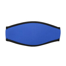 Neoprene Facepiece Strap Cover Snorkel Facepiece Head Strap Diving Hair Protector Blue