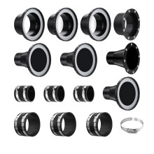 Woodshop Dust Hose Fittings 15Pcs Works On 4 Size Hoses