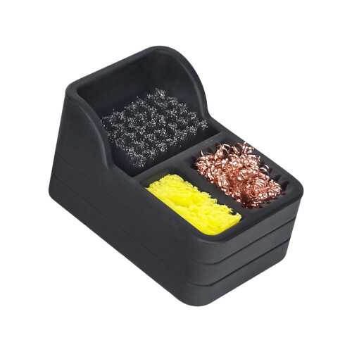 Versatile Silicone Solder Container For Welding Debris And Small Household Black Small