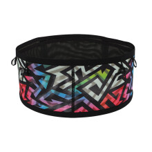 Sports Running Bag Fitness Belt Running Belt Waist Bag for Jogging Cycling Rainbow S