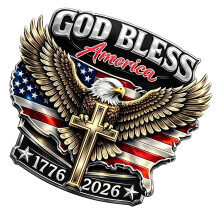 Car Display Decal 250th Anniversar for Patriotic Anniversary Theme & Vehicle Use Style5