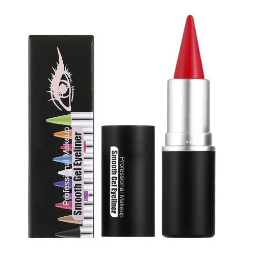 Eye Liners Long Wear Black Face Paint Stick For Dramatic Eye Shadow Effect 12