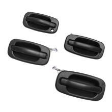 Front Rear Exterior Handle Repair Set with Left Lock Opening Piece