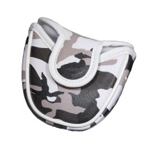 Waterproofs Golf Iron Head Cover Semicircle Golf Headcover Protective Cover Gray