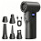 Quick Metal Fan Featuring 4000mAh Battery And Selectable Wind Modes Black 1