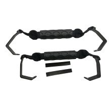 2Pcs Door Roof Handle Front/Rear Top Roof Roll Bar Grab Handles for JT Rear