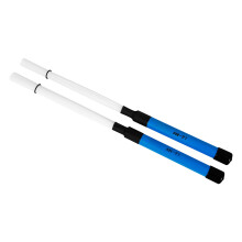 Snare Brush Jazzes Drum Brushes Professional Nylon Wire Brush Comfortable Blue and white