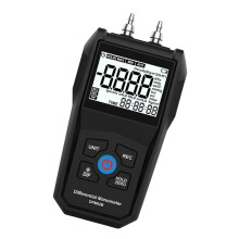Air Pressure Meter Digital Differential Pressure Gauge HVAC Gas Pressure Tester