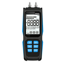 Digital Tiny Pressure Gauges ABS for HVAC Gas Pipelines & Cleanroom Monitoring