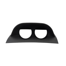 Vehicle Interior Gauge 52Mm Quads Gauge Mounting Panel for DIY Dashboard Setup 2 holes