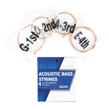 4pcs Carbon Steel Hexagonal Core Alloy Bass Strings Musical Instrument Accessory