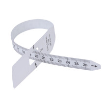 Infant Head Circumference Tape Measure Ruler Not-Stretchable with End Insert White
