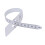 Infant Head Circumference Tape Measure Ruler Not-Stretchable with End Insert White 1