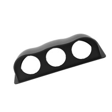 2-1/16" 52Mm Quads Gauge Mounting Panel for Cabin Dashboard Meter Projects 3 holes
