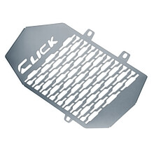 Radiator Cover Panel for PCX160 2021 with Open Mesh Front Form Silver