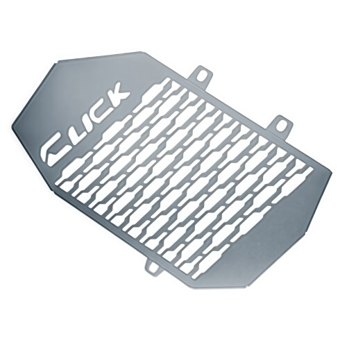 Radiator Cover Panel for PCX160 2021 with Open Mesh Front Form Silver