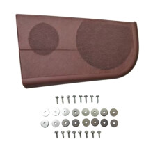 Driver Door Speaker Trim Speaker Case for W221 S Model 2006-2013 Repair Panel Cover Brown