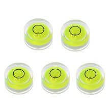 Round Bubble Level for Washing Machines Electrical Appliances Easy to Use 15*8MM