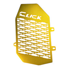 Motorcycle Radiator Cover for PCX160 2021 with Open Mesh Front Panel Gold