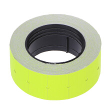 Price Label 500pcs/roll for MX-5500 Labeller Gun Multifunction Tools Yellow