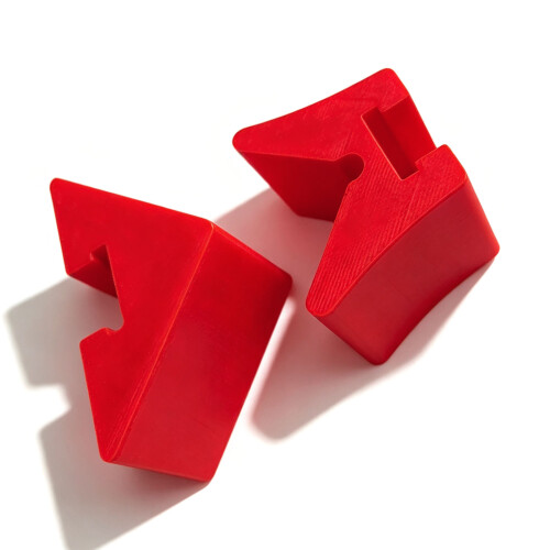 User Friendly Quickly Release Clamp Adapter Plastic Woodworking Angle Clamp Red