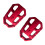 Foot Peg Set Stable Wide Support Platform Pad for R1200GS ADV Motorcycle Red 1