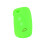 Soft Silicone Key Case for 3 Button Flip Key, Daily Carry Shell Green 1