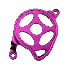 Electric Dirt Bike Motor Cover for X160 X260 Electric Motorcycle Side Drive Area Purple