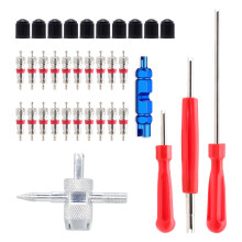 Manual Tire Core Kit With Removers for Routine Repair and Tire Care