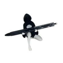 Dark Figure Pencil Stand for Desk Shelf Display and Home Office Decoration Black White