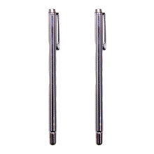 Metal Reach Rod Set with Pocket Clip for Close Viewing Tasks Silver