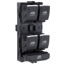 Black Window Lift Button Panel for Daily Raise and Lower Repair