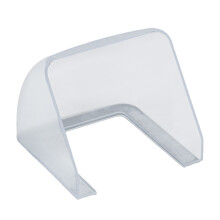 Wall Charging Socket Cover with Plastic Weather Hood for 86 Type Outdoor Transparent
