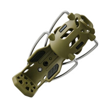 Open Frame Motorcycle Drink Rack for City Commute Beverage Access Green