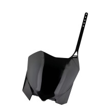 Front Number Plate Replacement Shell for Dirt Bike Decal Panel Jobs Black